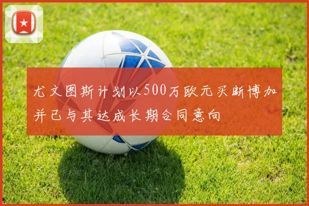 尤文图斯计划以500万欧元买断博加并已与其达成长期合同意向